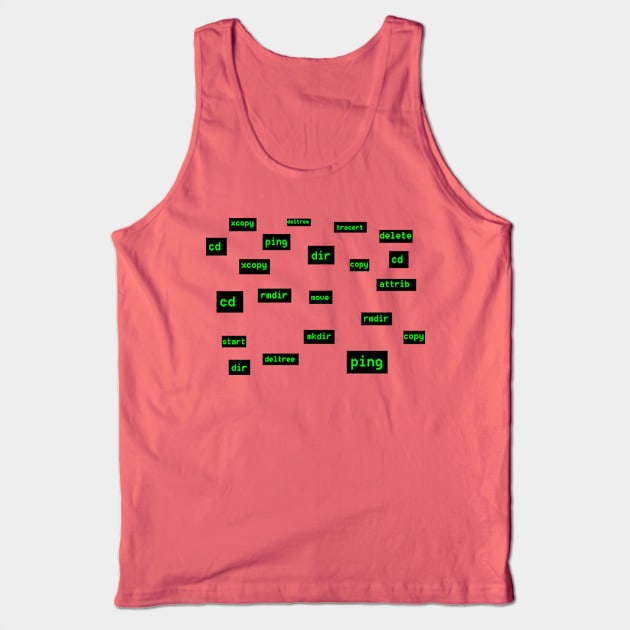 CMDCommandsv1.1 Tank Top by findingNull